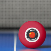 Balle De Ping Pong Ping Pong Ball - Custom China Flag ajouter nom (Filet)