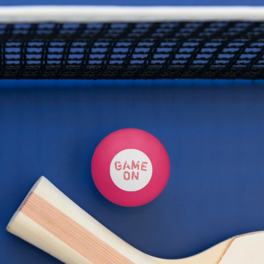 Balle De Ping Pong Ping Pong Ball Game On (Tableau)
