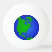 BALLE DE PING PONG PING PONG BALL - WORLD GLOBE (Dos)