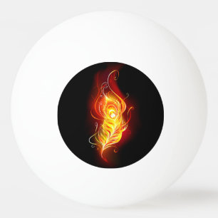 Balle De Ping Pong Plumes de paquetage de feu