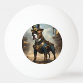 Balle De Ping Pong Poches mécaniques : Steampunk Staffordshire Terrie (Devant)