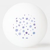 Balle De Ping Pong pois peint à la main (Dos)