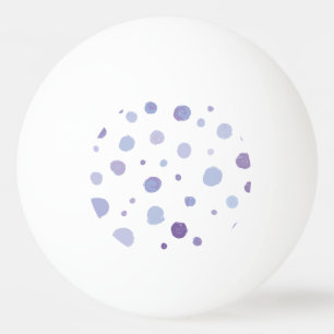 Balle De Ping Pong pois peint à la main