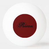 Balle De Ping Pong Poison Pong Ping-Pong Ball (Dos)