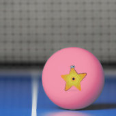 Balle De Ping Pong Poisson étoilé (Filet)