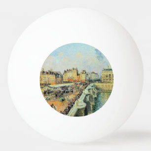 Balle De Ping Pong Pont Neuf, Après-midi, Sunlight Camille Pissarro