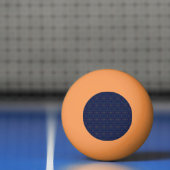 Balle De Ping Pong Popcorn Anime Picnic Seashore Blue Geometric (Filet)