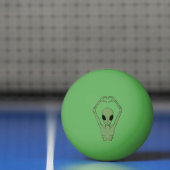 Balle De Ping Pong Pose du cœur extraterrestre (Filet)