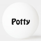 Balle De Ping Pong Potty (Devant)