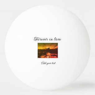 Balle De Ping Pong Pour toujours en amour ajouter photo de couple mar