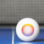 Balle De Ping Pong Pourpre d'art de bruit de superhéros (Filet)