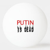 Balle De Ping Pong Poutine Est Mort Ping Pong Balls ! (Dos)
