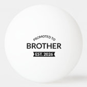 Balle De Ping Pong Promu À Frère Est. 2026 II (Dos)