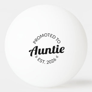 Balle De Ping Pong Promu À Tante Est. 2026 I