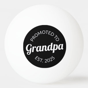 Balle De Ping Pong Promu Grand-Père Estimé 2025 Je