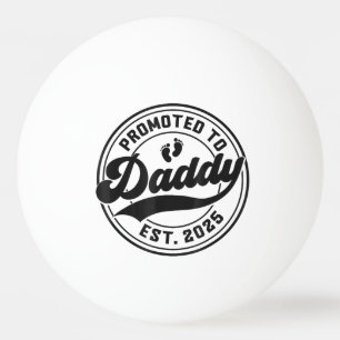 Balle De Ping Pong Promu Papa en 2025 Futur Papa Cadeaux Nouveau Papa