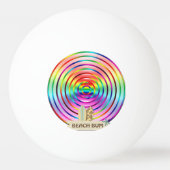 Balle De Ping Pong Rainbow (Dos)