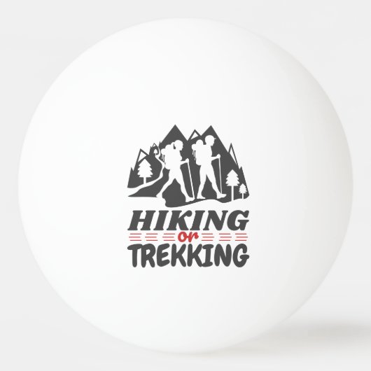Balle De Ping Pong Randonnée ou trekking (Devant)