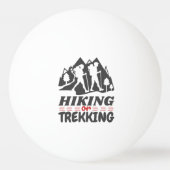 Balle De Ping Pong Randonnée ou trekking (Dos)