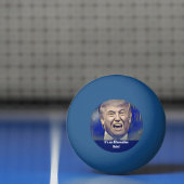 Balle De Ping Pong Règle drôle d'alternative de Donald Trump (Filet)