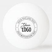 Balle De Ping Pong Remplacement et personnalisation faciles du logo | (Dos)