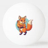 Balle De Ping Pong Renard roux (Dos)