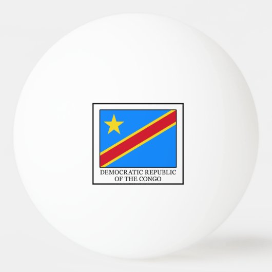 Balle De Ping Pong République démocratique du Congo (Devant)