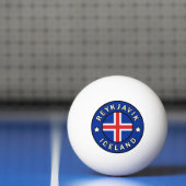 Balle De Ping Pong Reykjavik Islande (Filet)