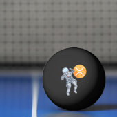 Balle De Ping Pong Ripple XRP Cryptodevise -Astronaute de Crypto (Filet)