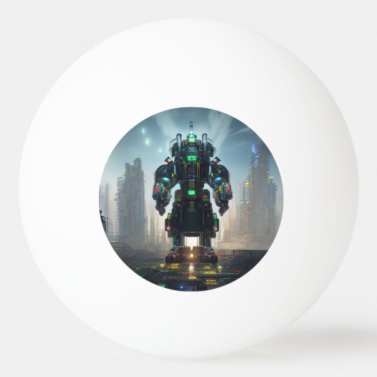 Balle De Ping Pong Robot 4 balle de ping-pong 1 étoile (Devant)