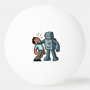 Balle De Ping Pong Robot en colère
