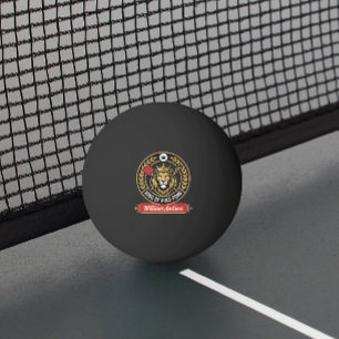 Balle De Ping Pong Roi personnalisé de ping pong moderne Nom