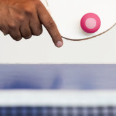 Balle De Ping Pong Rose Géométrique (Paddle)