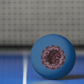 Balle De Ping Pong Rose Mandala  (Filet)