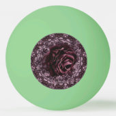 Balle De Ping Pong Rose Mandala (Dos)