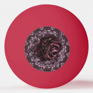 Balle De Ping Pong Rose Mandala