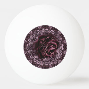 Balle De Ping Pong Rose Mandala