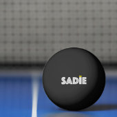 Balle De Ping Pong Sadie (Filet)
