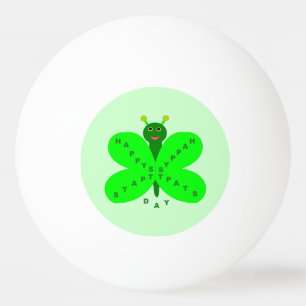 Balle De Ping Pong Saint Patrick's Day Butterfly Ping Pong Ball