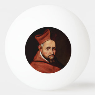 Balle De Ping Pong Saint Robert Bellarmin Patron des canonistes