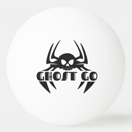 Balle De Ping Pong Saison Éffrayante de Ghost Go (Devant)