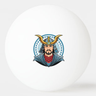 Balle De Ping Pong samouraï japonais