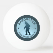 Balle De Ping Pong Sasquatch, Président (Dos)