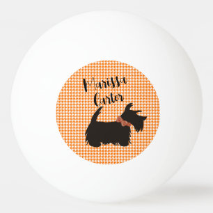 Balle De Ping Pong Scottie chien Ping pong ball, Boule personnalisée