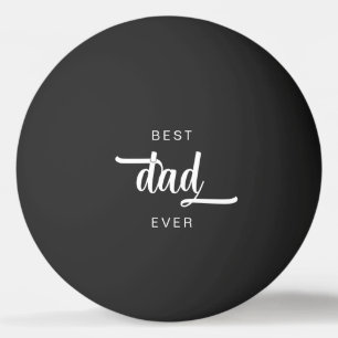 Balle De Ping Pong Script Meilleur Papa Actuel