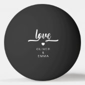 Balle De Ping Pong Script moderne Best Papa Ever (Dos)