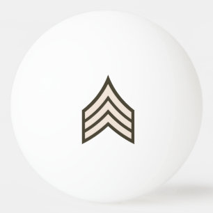 Balle De Ping Pong Sergent d'armée