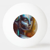 Balle De Ping Pong SF - Héros de l'intelligence artificielle (3) (Dos)