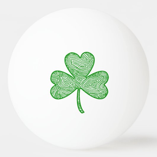 Balle De Ping Pong Shamrock (Devant)