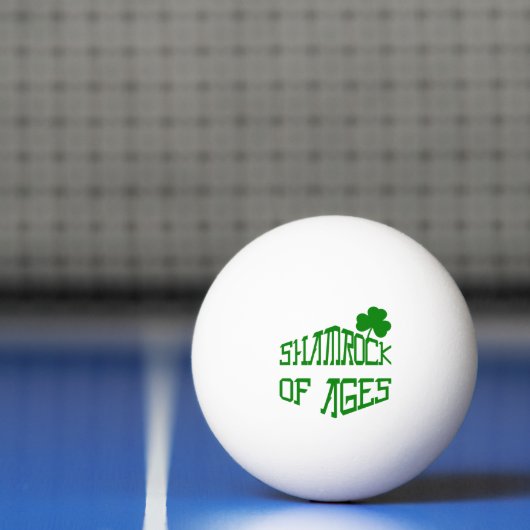 Balle De Ping Pong Shamrock d'âge (Filet)